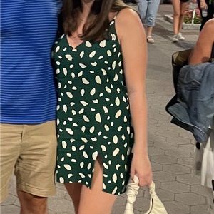 Green Marlowe Reformation Dress